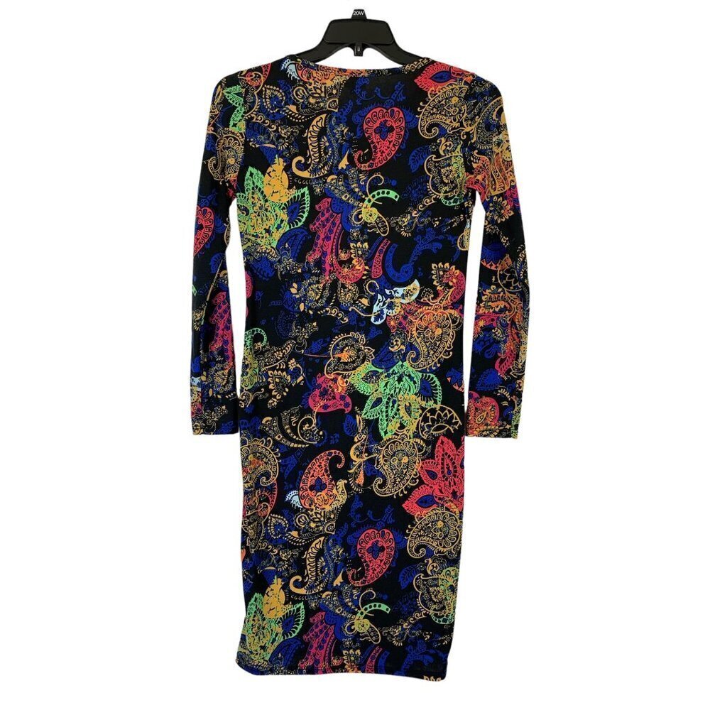 Lularoe Women’s Multicolor Design Long Sleeve Dress - Picture 2 of 8
